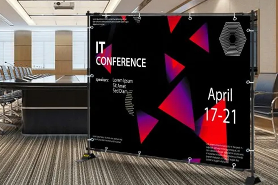 reklamefabrikk.no - ECO innendørs banner trykking