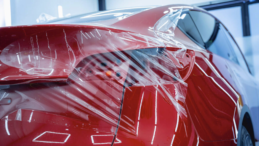 reklamefabrikk.no - Hva er fordelene med PPF foliering på bil - Tesla