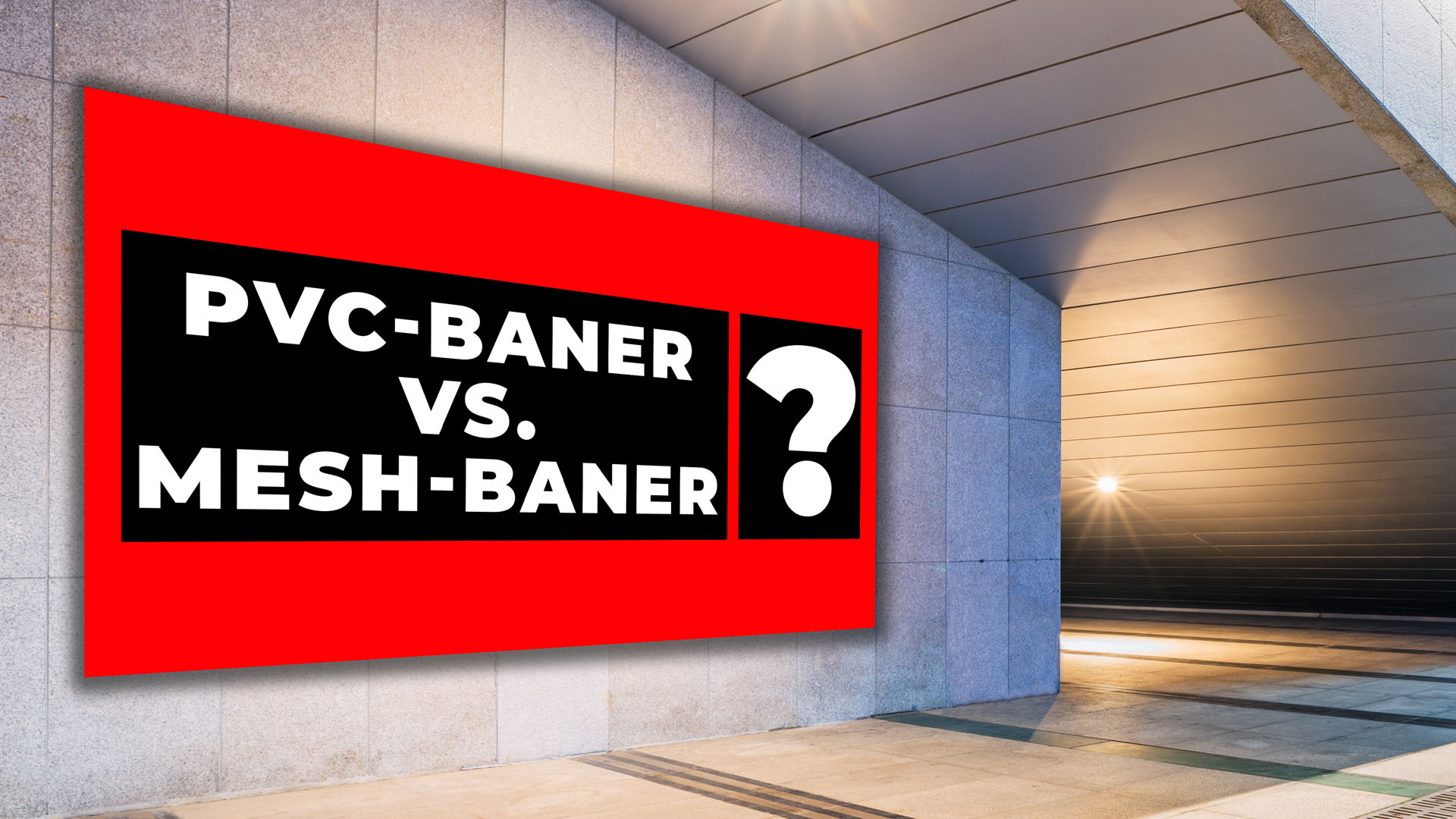 reklamefabrikk.no - forskjellen mellom PVC-banner og mesh-banner