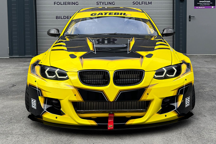 reklamefabrikk.no - personbil foliering og bildekor BMW 1