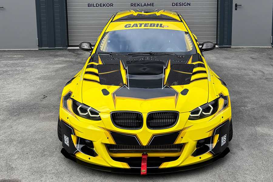 reklamefabrikk.no - personbil foliering og bildekor BMW 2