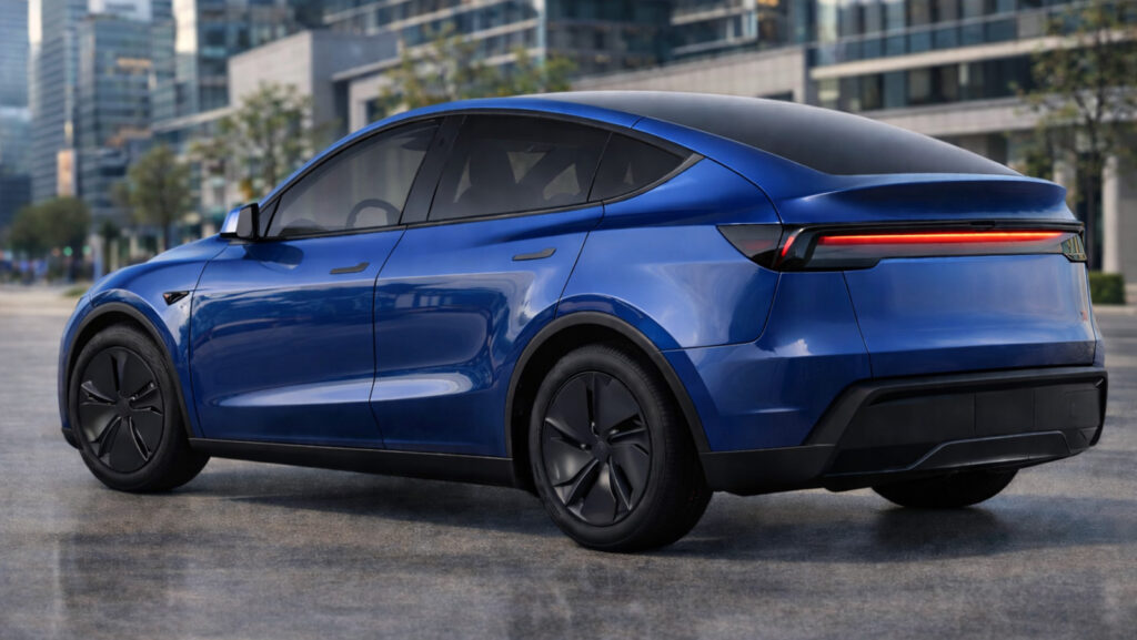 reklamefabrikk.no - 10 populære Color PPF-farger for Tesla Model Y 2026 - Deep Aegean Blue Gloss