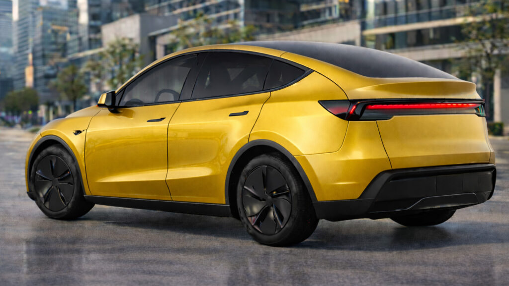 reklamefabrikk.no - 10 populære Color PPF-farger for Tesla Model Y 2026 - Gloss Citrine Glow