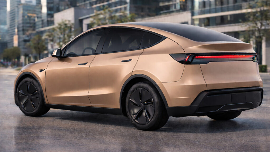reklamefabrikk.no - 10 populære Color PPF-farger for Tesla Model Y 2026 - Matte Amber Sand