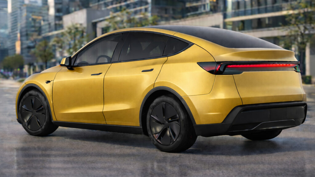 reklamefabrikk.no - 10 populære Color PPF-farger for Tesla Model Y 2026 - Matte Citrine Glow