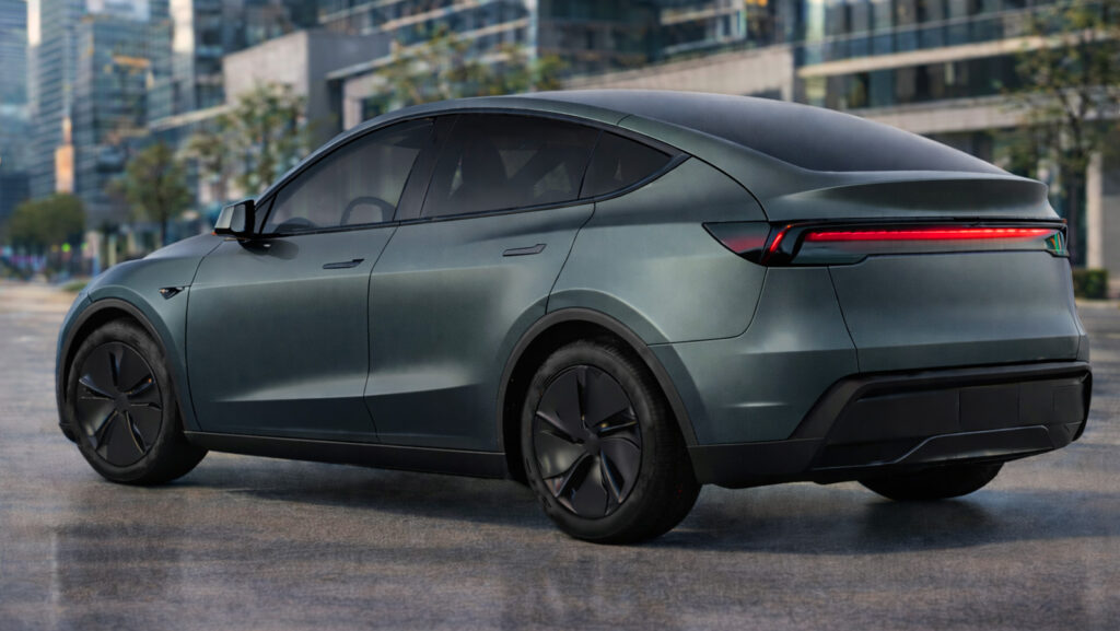 reklamefabrikk.no - 10 populære Color PPF-farger for Tesla Model Y 2026 - Matte Ocean Green