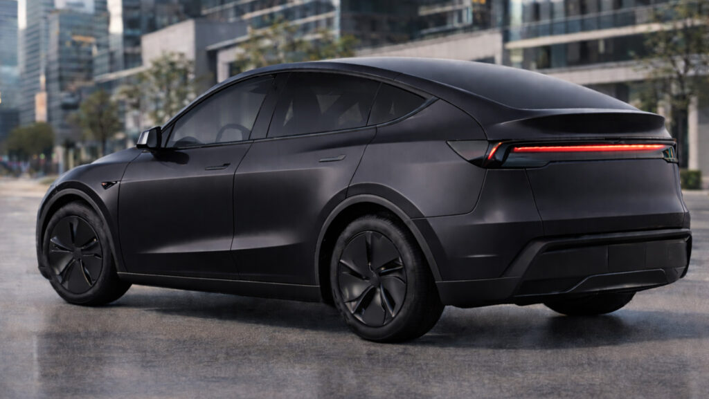 reklamefabrikk.no - 10 populære Color PPF-farger for Tesla Model Y 2026 - Matte Stealth Black