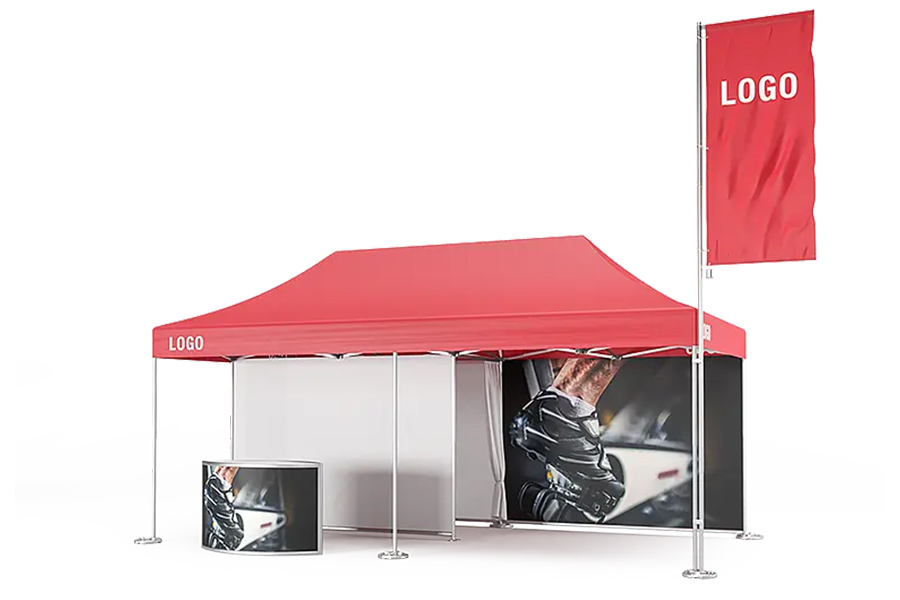 reklamefabrikk.no - messetelt med logo 2 reklamefabrikk.no - messetelt med logo 2