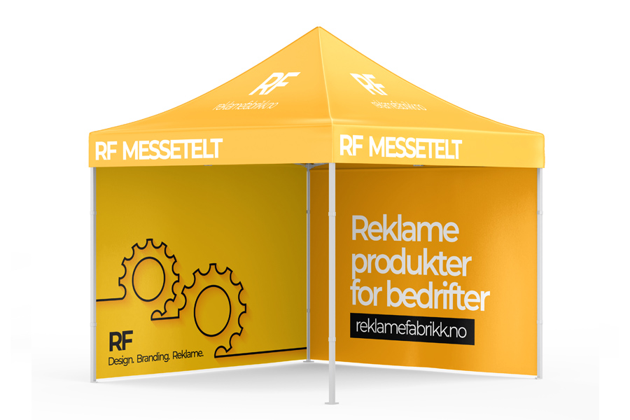 reklamefabrikk.no - messetelt med logo 4 reklamefabrikk.no - messetelt med logo 4