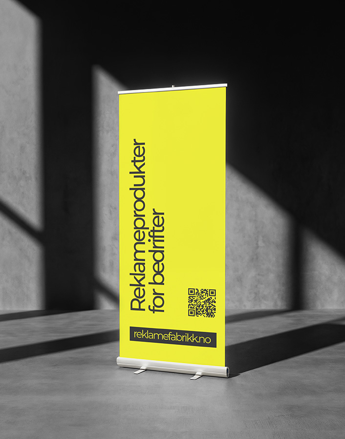 reklamefabrikk.no - roll up med logo 2 reklamefabrikk.no - roll up med logo 2