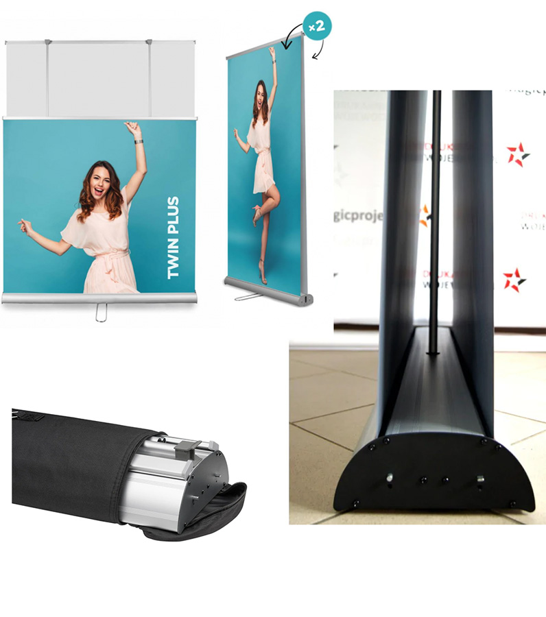 reklamefabrikk.no - roll up med logo twin reklamefabrikk.no - messetelt med logo 3