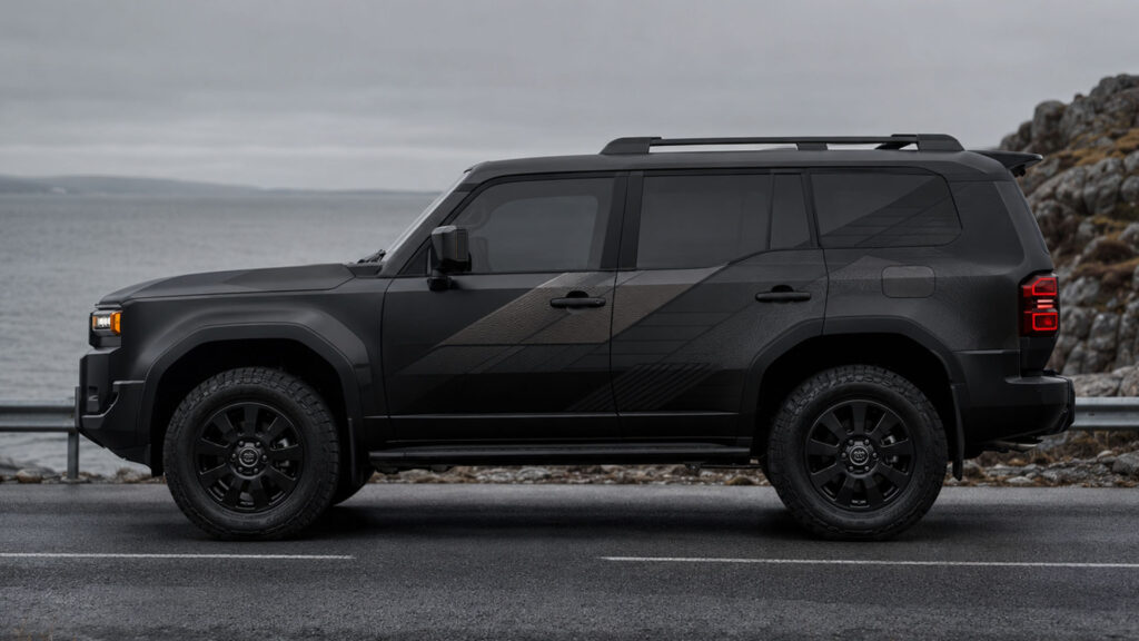 reklamefabrikk.no - Toyota Land Cruiser PPF-foliering - design og foliering tjenester 12
