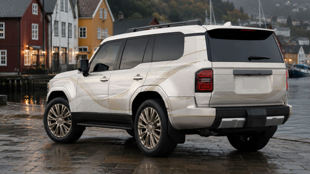 reklamefabrikk.no - Toyota Land Cruiser PPF-foliering - design og foliering tjenester 17