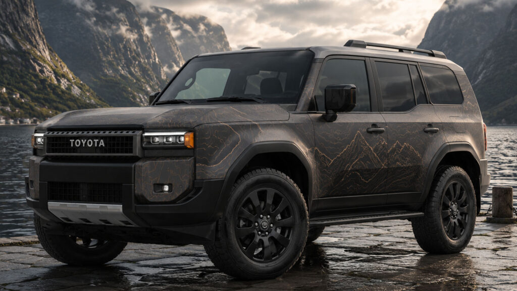 reklamefabrikk.no - Toyota Land Cruiser PPF-foliering - design og foliering tjenester 4