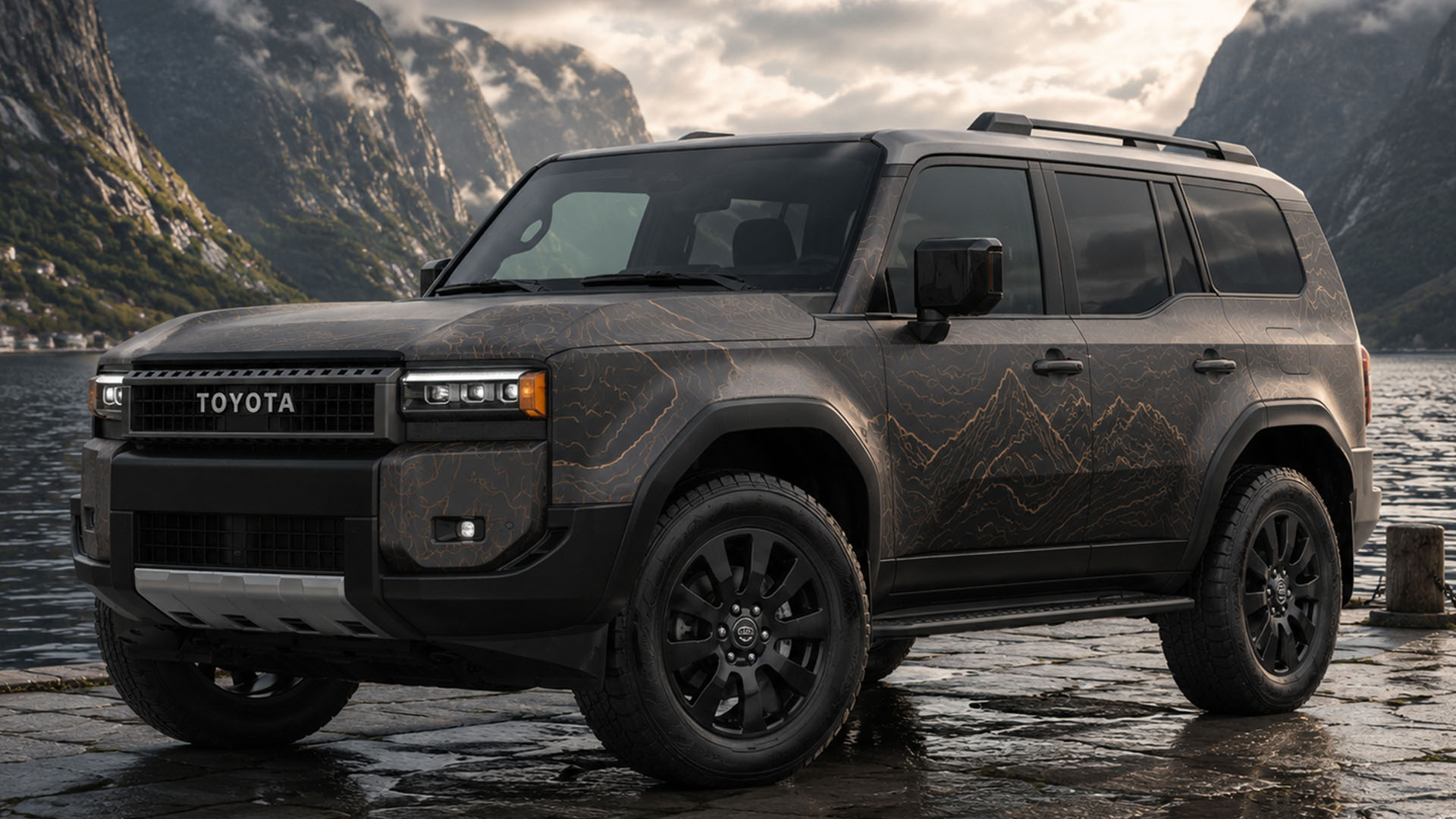 reklamefabrikk.no - Toyota Land Cruiser PPF-foliering - design og foliering tjenester 4