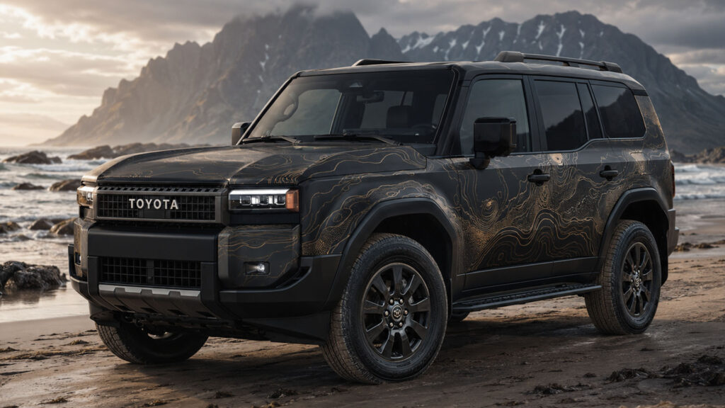 reklamefabrikk.no - Toyota Land Cruiser PPF-foliering - design og foliering tjenester 8