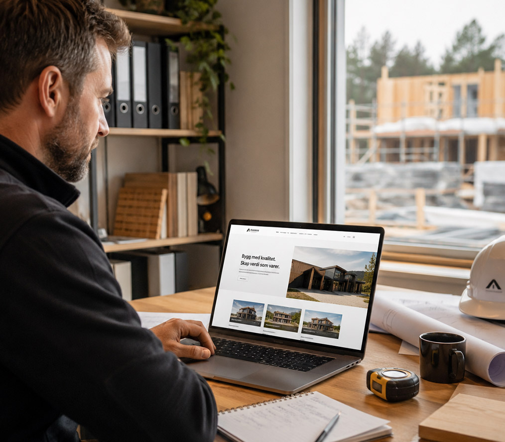 reklamefabrikk.no - Bedrift nettside design