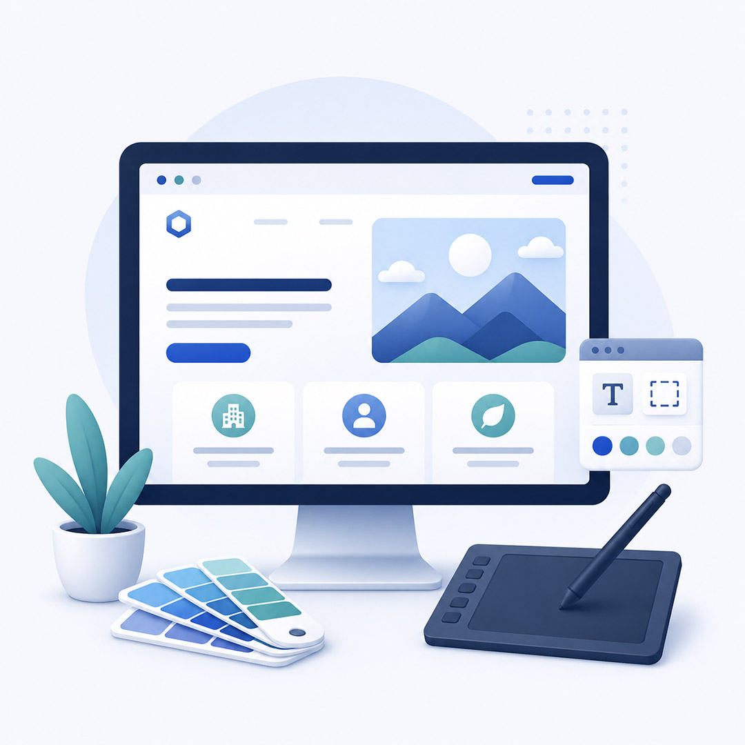reklamefabrikk.no - Bedrift nettside design Individuelt webdesign