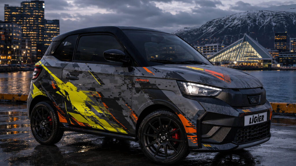 reklamefabrikk.no - Mopedbil Street Style Wrap Ideas - Ligier Street Car Full Wrap 3