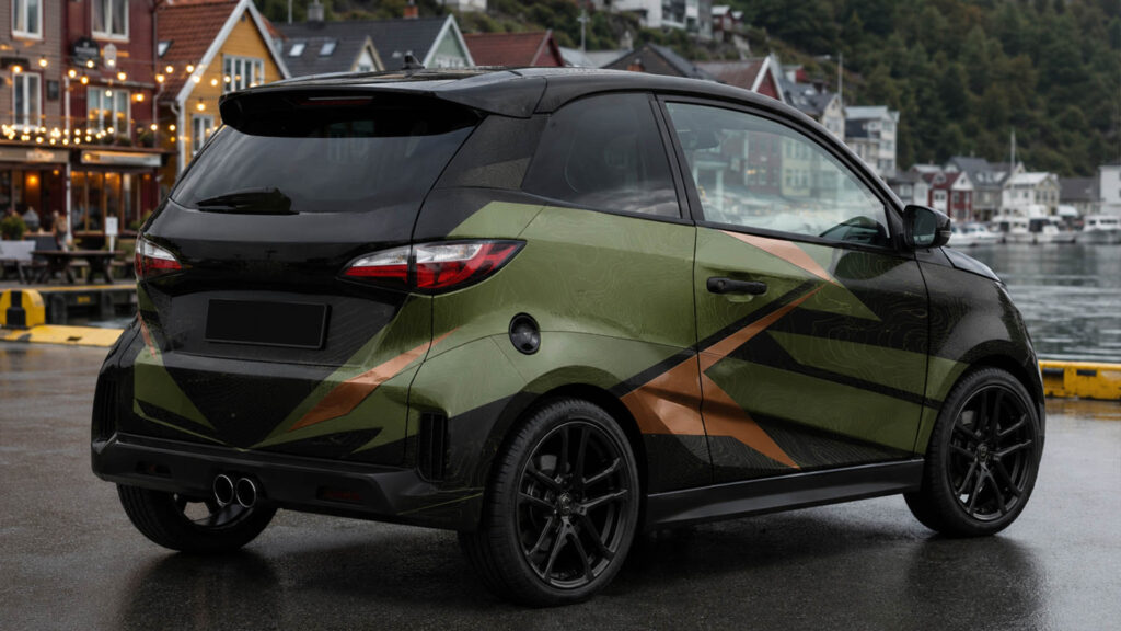 reklamefabrikk.no - Mopedbil Wrap Ideas - Aixam Sport Edition 3