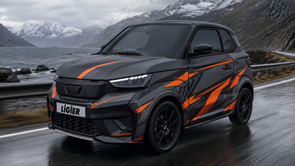 reklamefabrikk.no - Mopedbil Wrap Ideas - Ligier Full Wrap 3