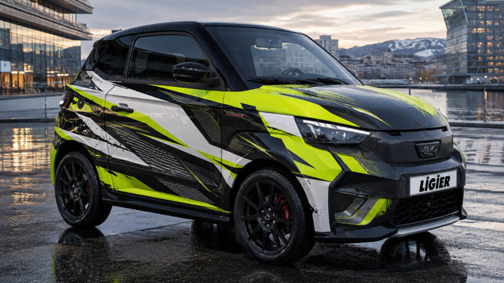 reklamefabrikk.no - Mopedbil Wrap Ideas - Ligier Sport Edition 1