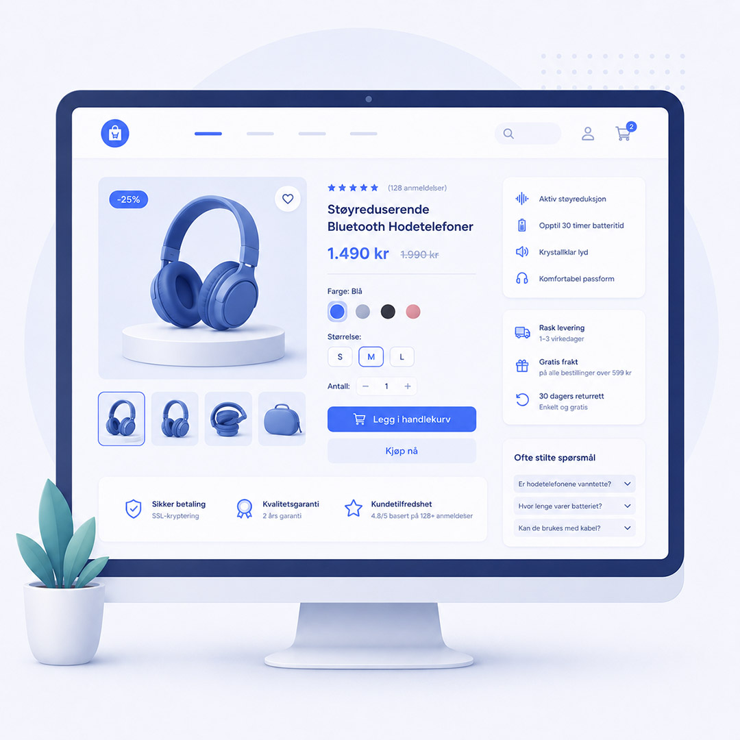 reklamefabrikk.no - Nettbutikk design Profesjonelle produktsider