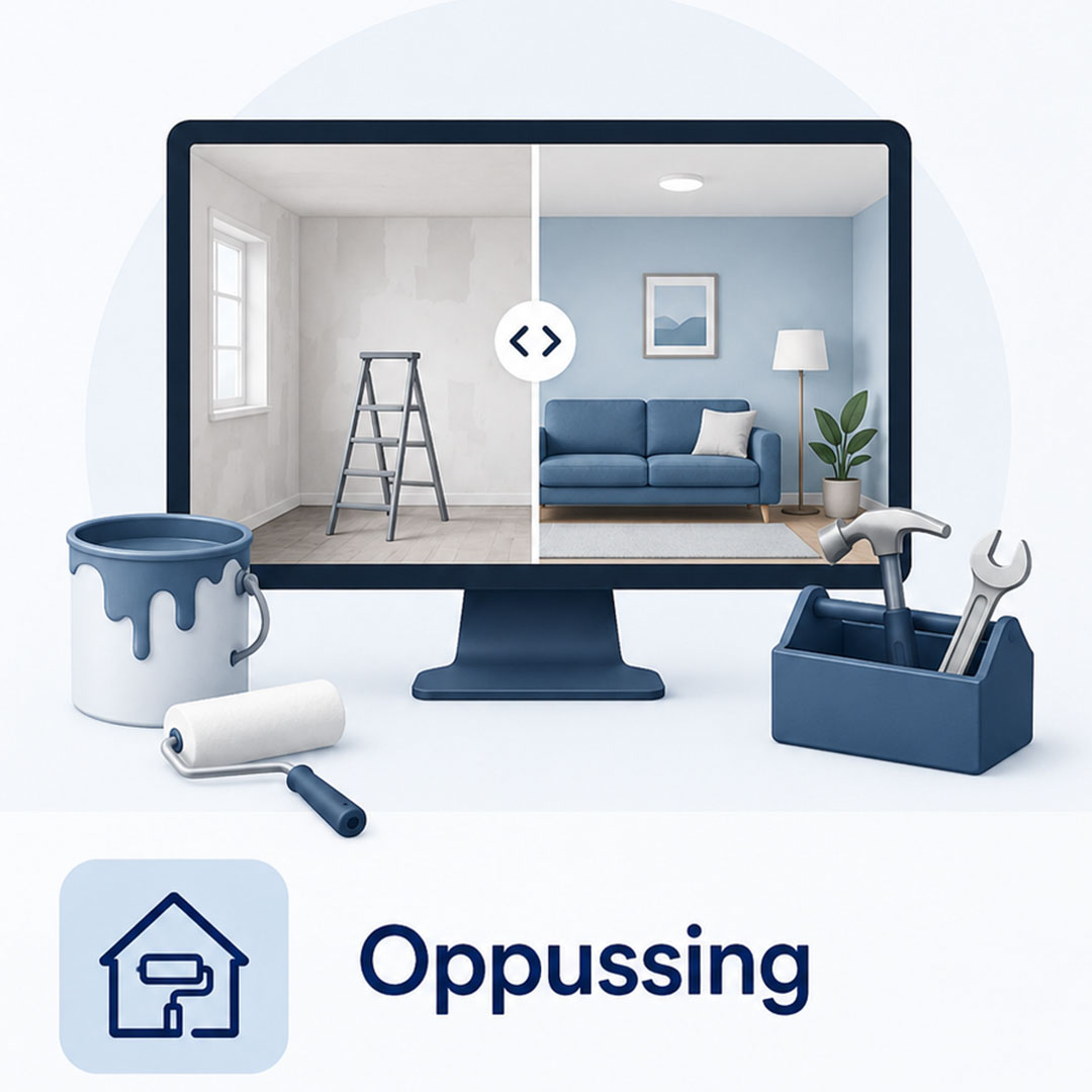 reklamefabrikk.no - nettside for byggfirma - Oppussing reklamefabrikk.no - nettside for byggfirma - Oppussing