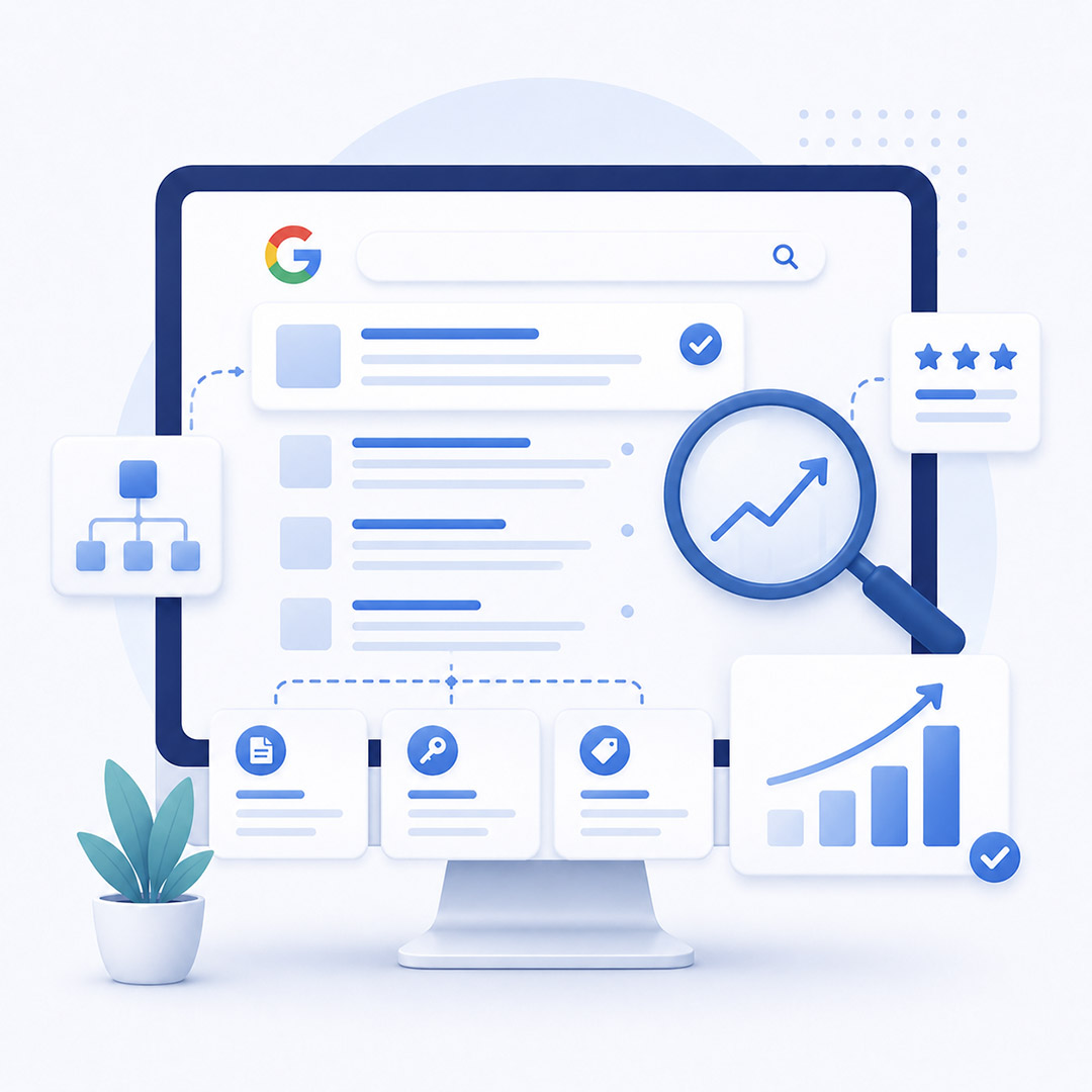 reklamefabrikk.no - webdesign og utvikling Støtte synlighet i Google