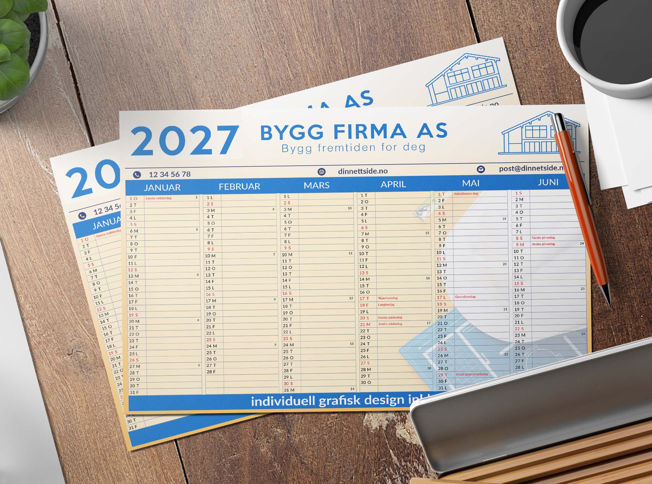 8.5x5.5 Flyer Mockup